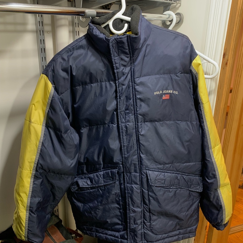 Polo Jeans Co. Navy Puffer Jacket